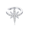 925 Sterling Silver Plated Platinum Pavé Setting CZ Earrings for Women