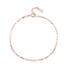925 Sterling Silver Adjustable Rose Gold Bracelet for Women