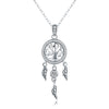 925 Sterling Silver Necklace 36-45cm with Pendant for Women