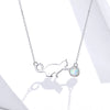 925 Sterling Silver Necklace 40-45cm for Women