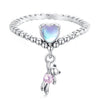 925 Sterling Silver Pavé Setting CZ Ring for Women, Size 7.0