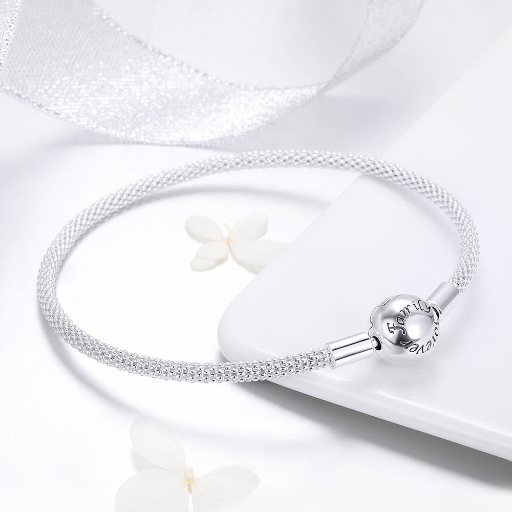 925 Sterling Silver SCB Bracelet Size 17.0cm