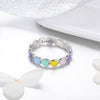 Anillo de plata de ley 925, talla 5.0