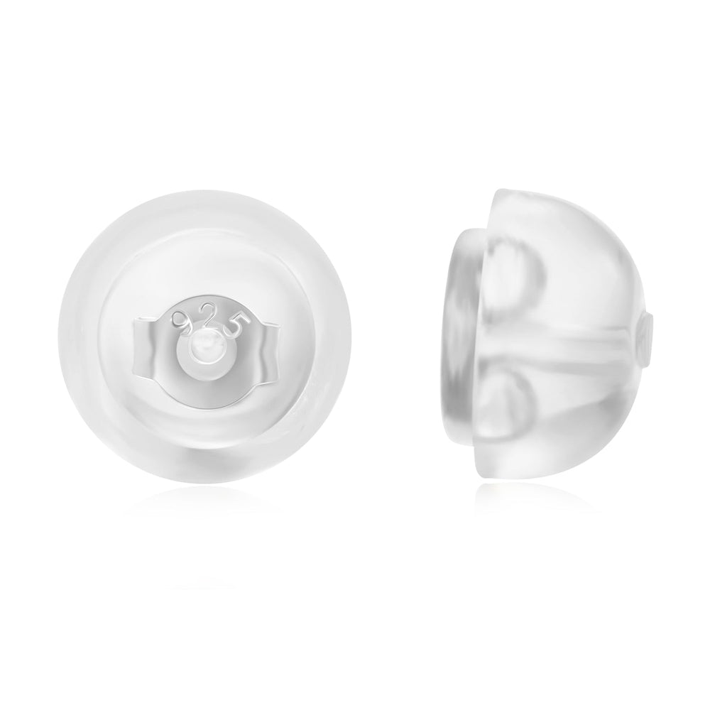 925 Sterling Silver Earrings with Platinum Plating for Women