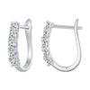 S925 Sterling Silver Moissanite Earrings 0.30 Carat for Women