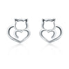 925 Sterling Silver Oxidized Earrings