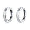 925 Sterling Silver Earrings 1.3*0.3cm for Women