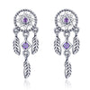 S925 Sterling Silver Pavé Setting CZ Earrings