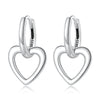 925 Sterling Silver Earrings for Women - Oxidized - 1.9x1.2cm