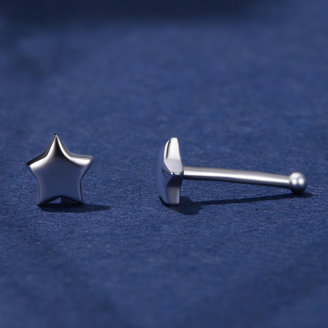 S925 Sterling Silver Earrings with Plated Platinum Finish for Women