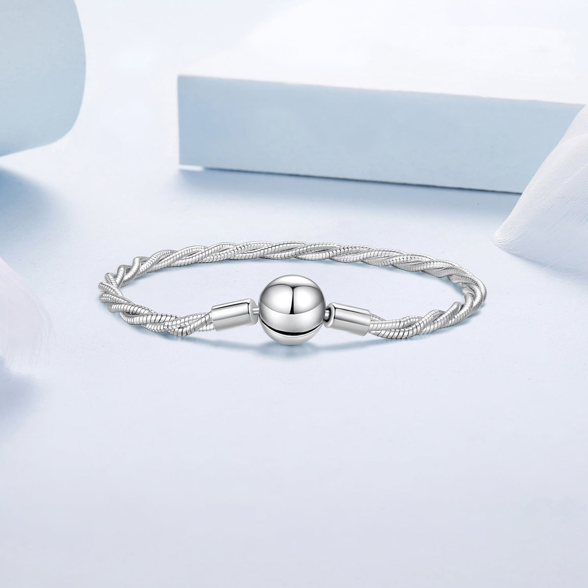 925 Sterling Silver Bracelet 17cm with Oxidized Finish - image 2 of 6