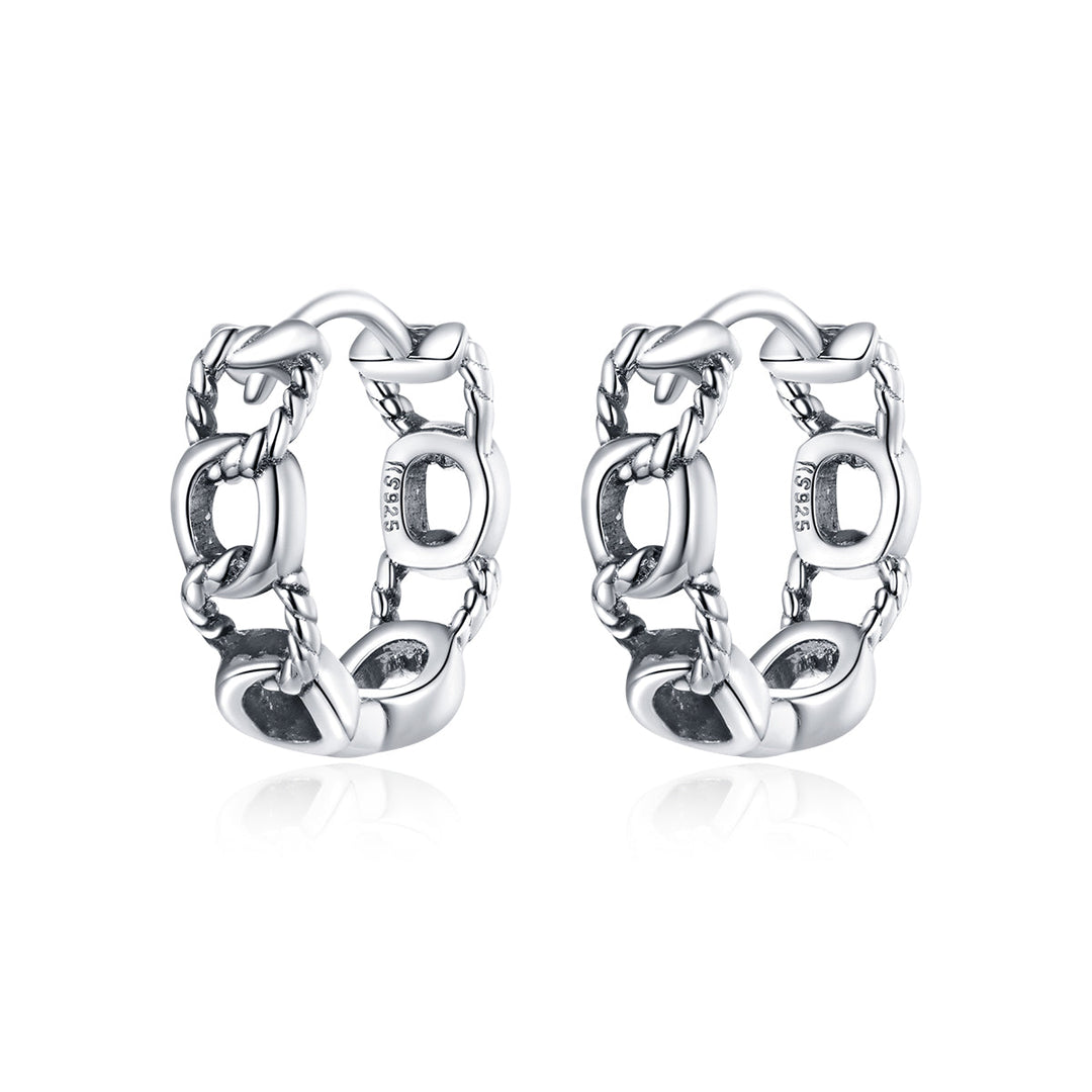 925 Sterling Silver Oxidized Earrings for Women