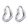 925 Sterling Silver & Platinum Earrings for Women