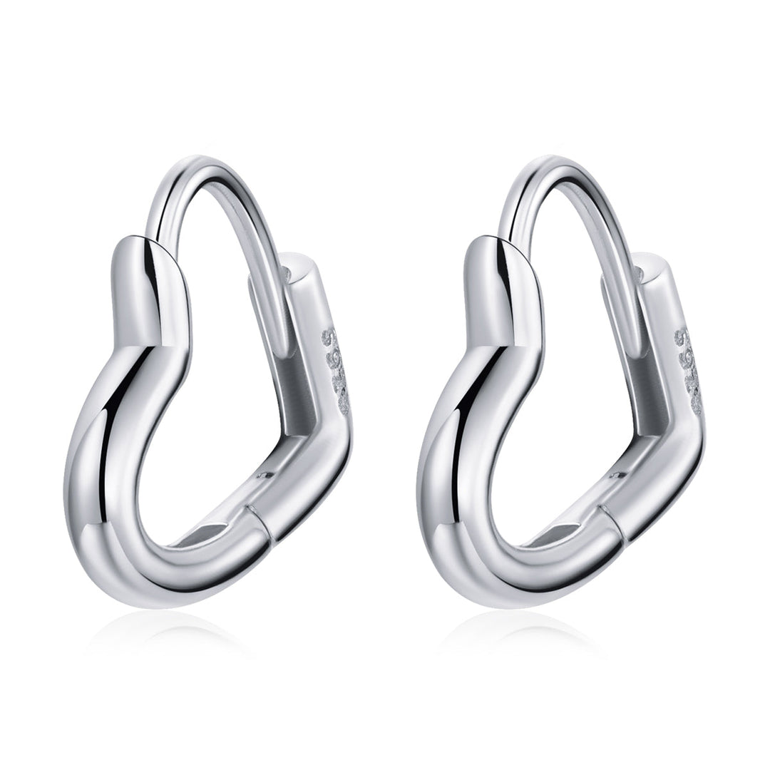 925 Sterling Silver & Platinum Earrings for Women