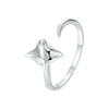 925 Sterling Silver & Plated White Gold 1.7mm Ring for Men