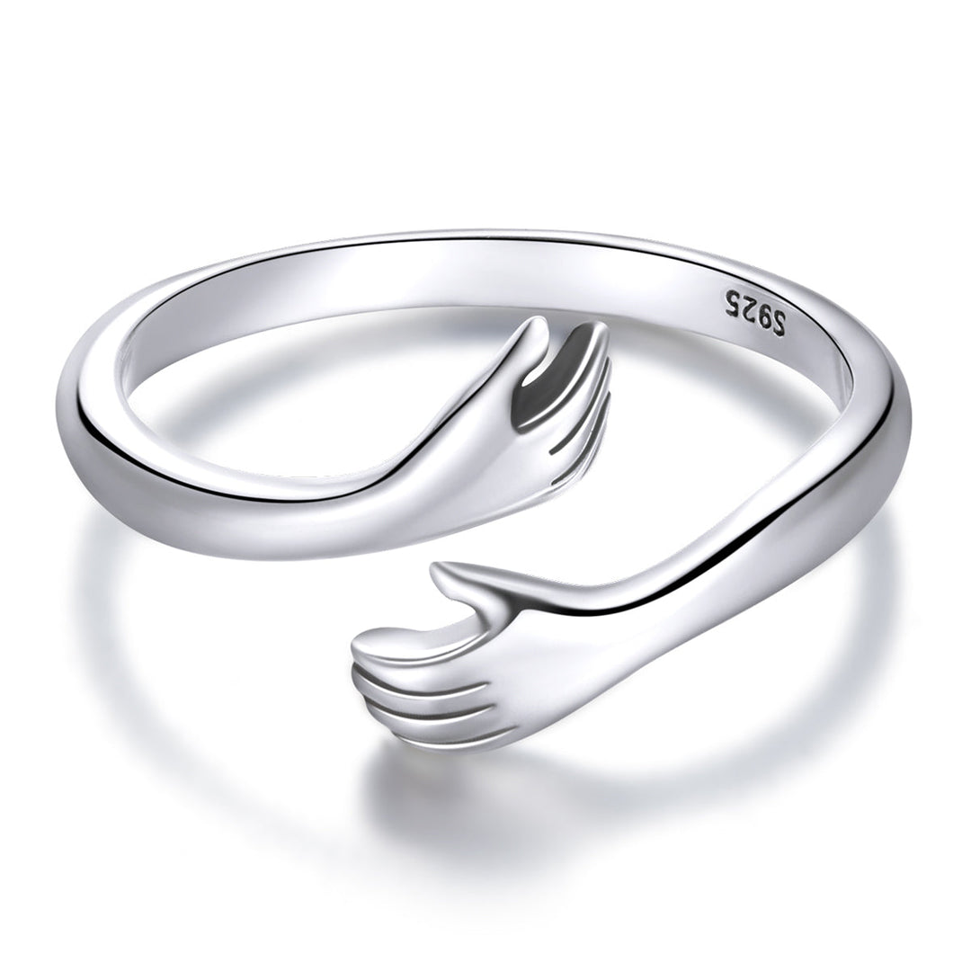 S925 Sterling Silver Oxidized Ring for Women