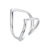 925 Sterling Silver Oxidized 2.5-15mm Rings for Men