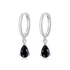 925 Sterling Silver Earrings with Pavé Setting CZ