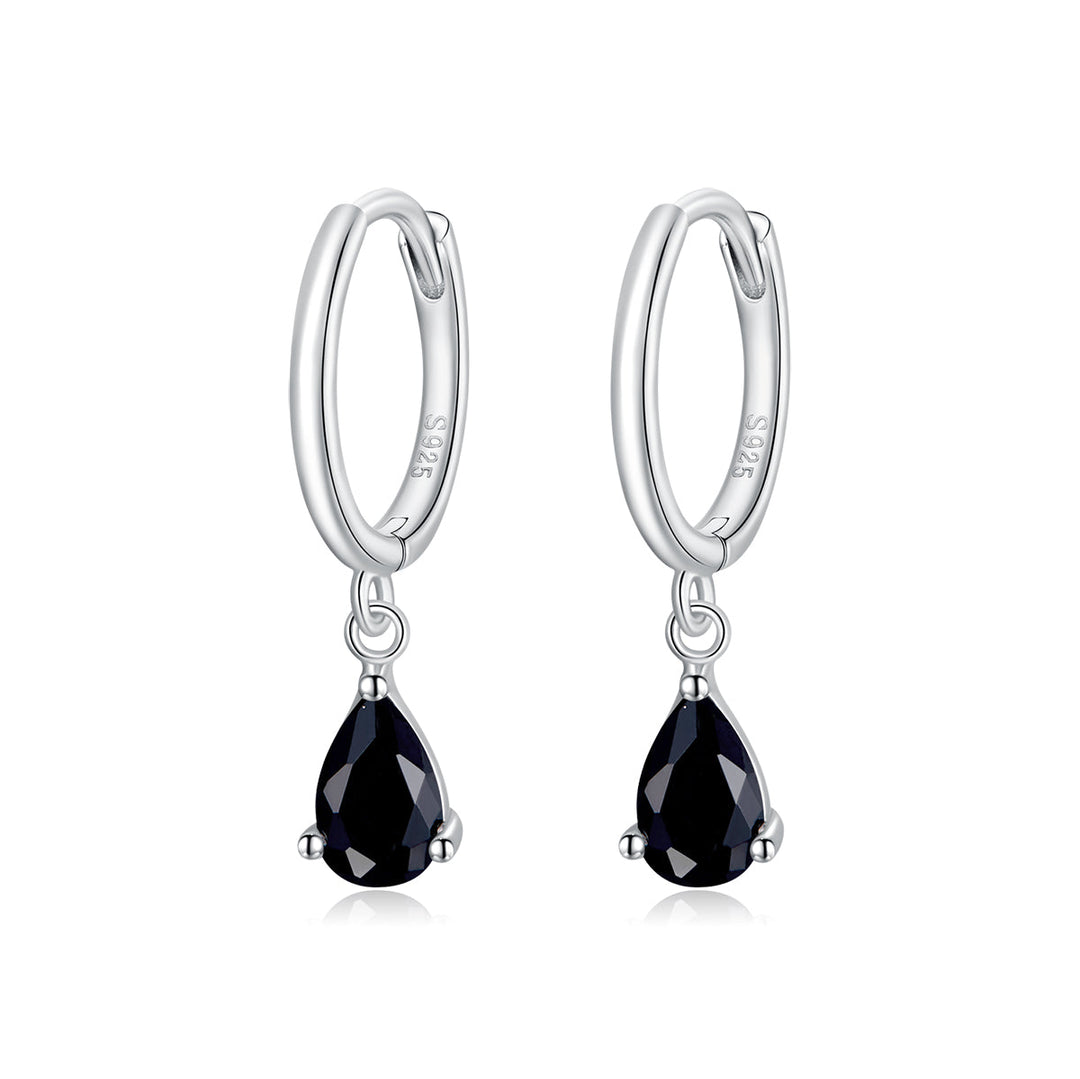 925 Sterling Silver Earrings with Pavé Setting CZ