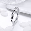 925 Sterling Silver Ring for Women - Size 5.0, Width 0.3cm