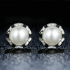 925 Sterling Silver Quality Shell Pearl Earrings for Women