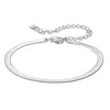 925 Sterling Silver Plated White Gold Bracelet for Unisex