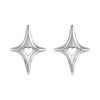 925 Sterling Silver Earrings 1.2x0.9cm