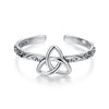 925 Sterling Silver Oxidized Silver Ring for Women