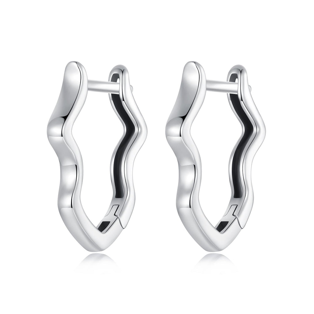 925 Sterling Silver & Oxidized Silver Earrings for Women