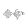 925 Sterling Silver Moissanite 0.8cm Earrings for Women