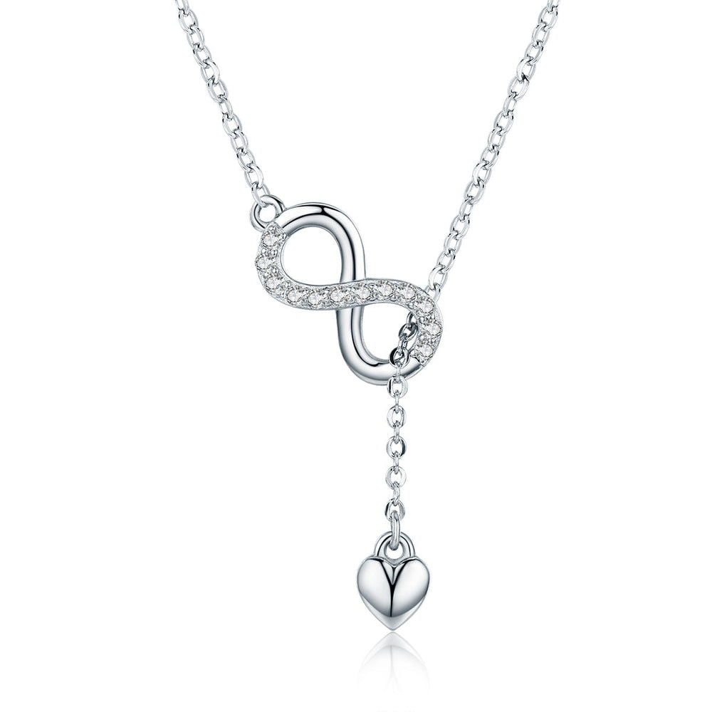 925 Sterling Silver Adjustable Necklace 38-45cm for Women
