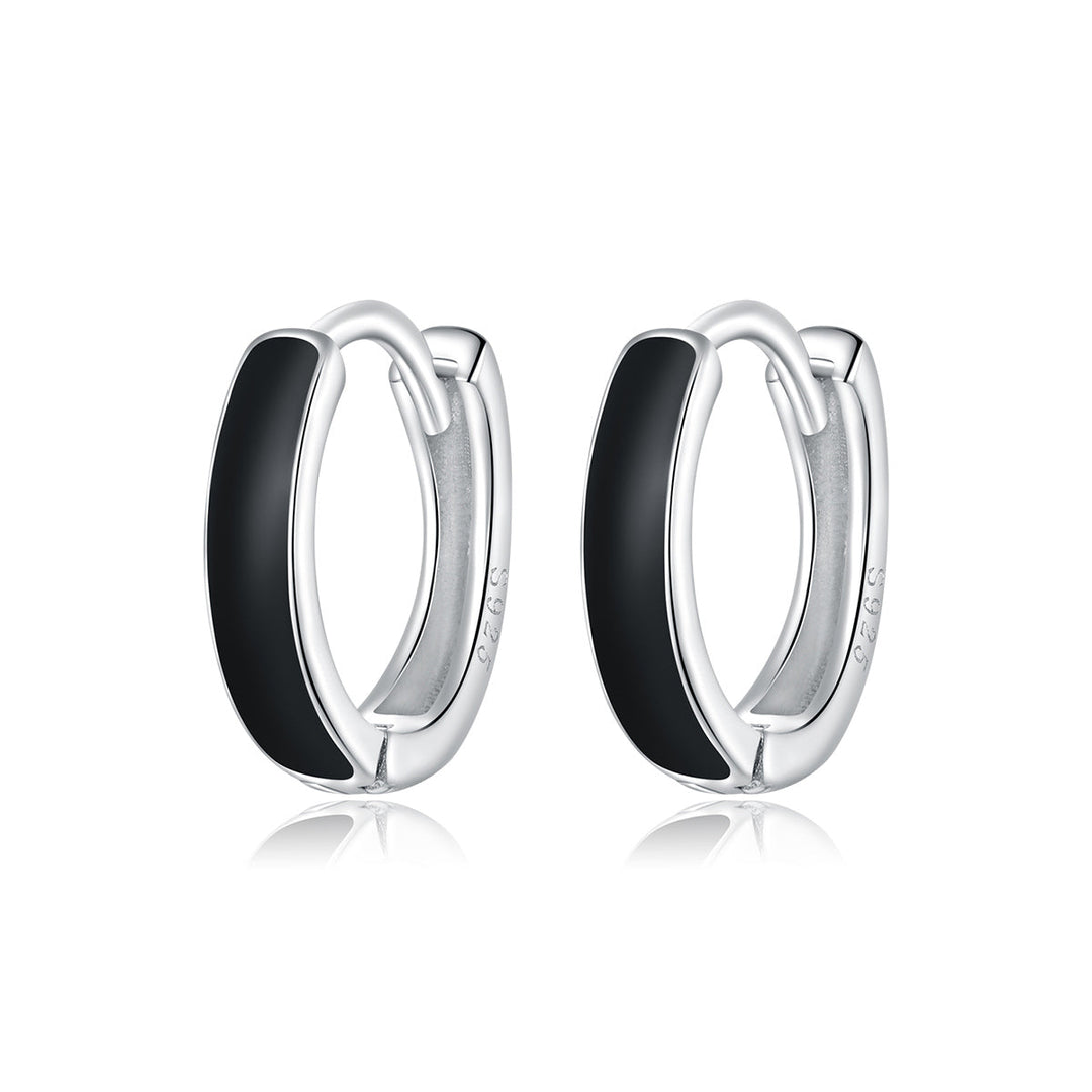 925 Sterling Silver Enamel Plated Earrings