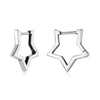925 Sterling Silver Earrings 1.5cm x 1.7cm for Women