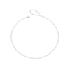 925 Sterling Silver White Gold Plated Necklace with Quality Shell Pearl for Women