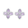 925 Sterling Silver Earrings with Enamel Process for Women