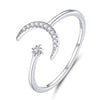 925 Sterling Silver Ring with Pavé Setting CZ