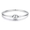 925 Sterling Silver Adjustable Bracelet Style Nan Size 17cm for Men