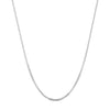 925 Sterling Silver Platinum Plated 45cm Chain Length Necklace for Women