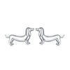 925 Sterling Silver Oxidized Silver Earrings