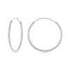 925 Sterling Silver Plated White Gold Earrings for Women