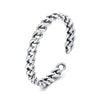 925 Sterling Silver Oxidized Silver Ring for Women
