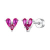 925 Sterling Silver Earrings with Pavé Setting CZ