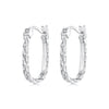 925 Sterling Silver Hoop Earrings for Women