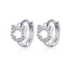 925 Sterling Silver CZ Earrings for Women