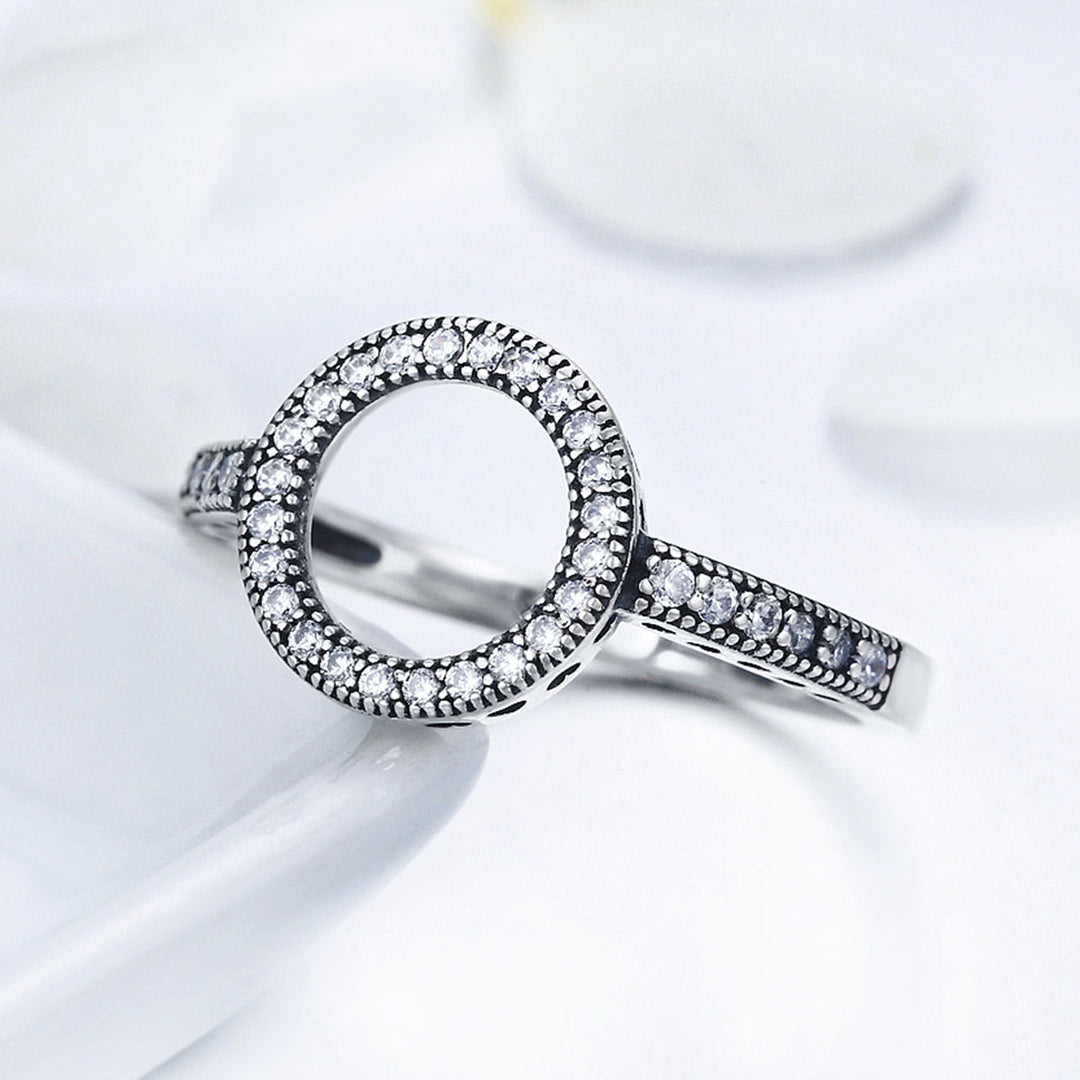 925 Sterling Silver Size 6.0 Ring for Women