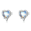 925 Sterling Silver Moonstone Earrings for Women