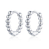 925 Sterling Silver Plated Platinum Earrings for Women
