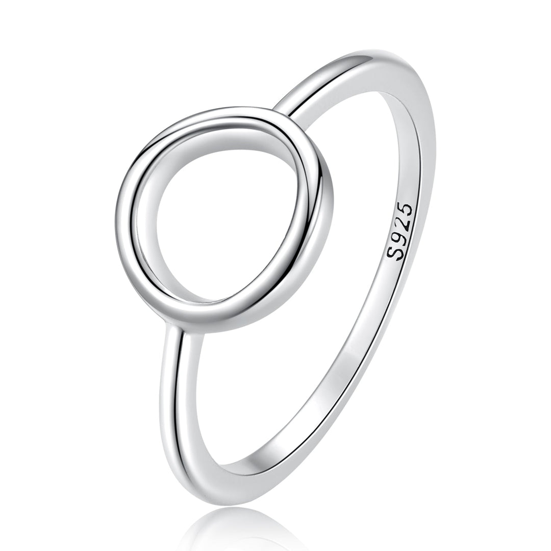 925 Sterling Silver Oxidized Ring Size 6.0 for Women