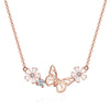 925 Sterling Silver Necklace 45cm with 1.2*2.9cm Pendant for Women