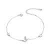 925 Sterling Silver Pavé Setting CZ Bracelet for Women